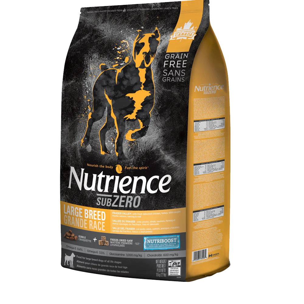 Nutrience Subzero Grain Free Fraser Valley - Large Breed 10kg