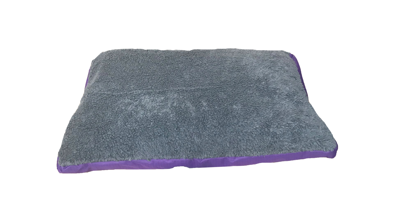 Rectangle Bed - dark grey/purple