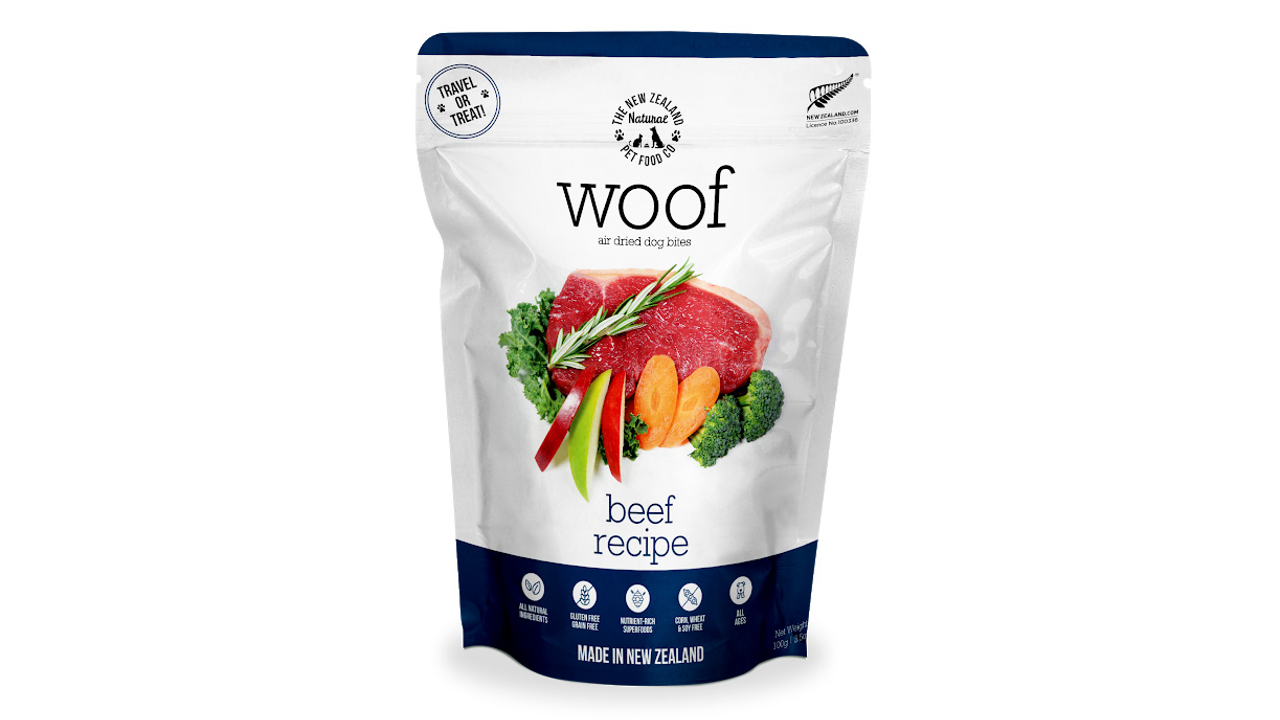 Woof Air Dried Beef 100g