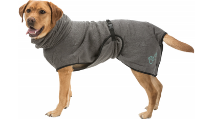 Bathrobe for Dogs Grey
