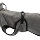 Bathrobe for Dogs Grey