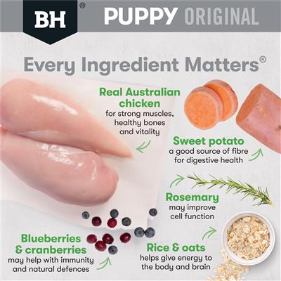BLACK HAWK PUPPY FOOD - MEDIUM BREED - CHICKEN & RICE