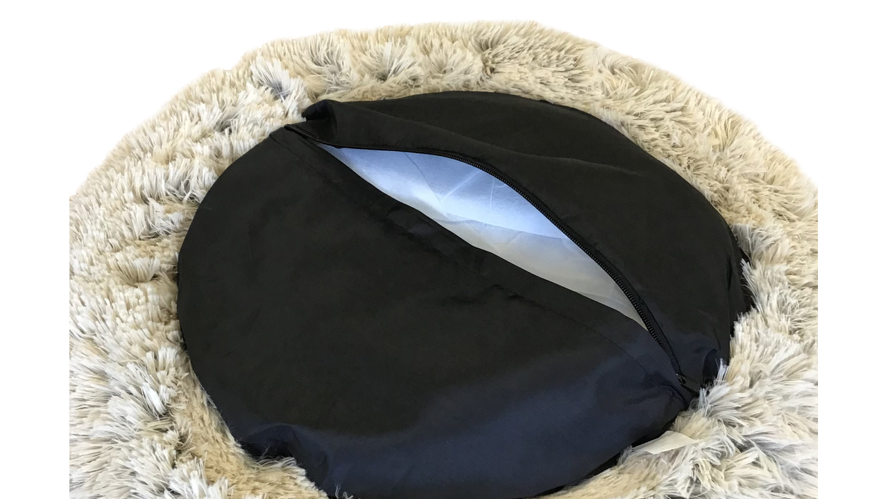 Calming Pet Bed Caramel Latte