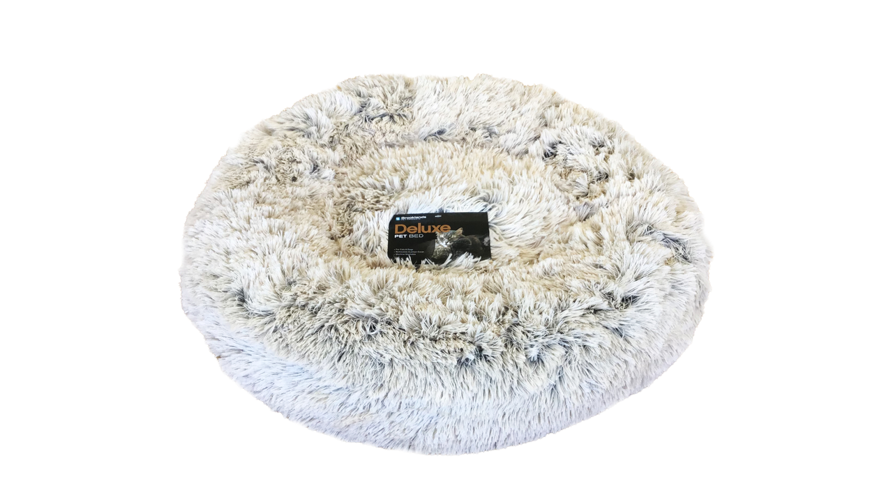 Calming Pet Bed Caramel Latte