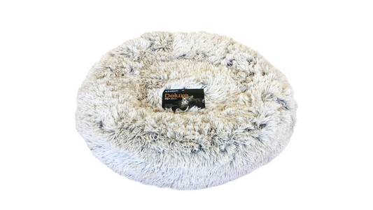 Calming Pet Bed Caramel Latte