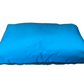 Rectangle Bed - cyan blue/black