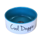 Cool Doggie Bowl - Natural/Teal ^15cm
