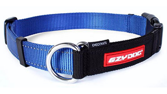 ED Collar Checkmate Blue