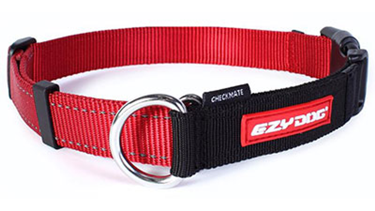 ED Collar Checkmate RED