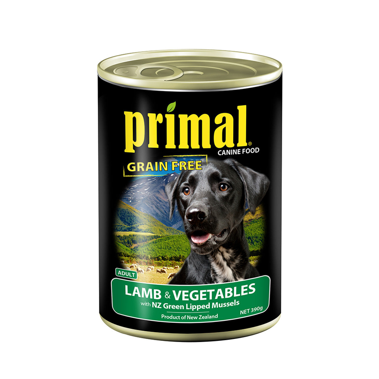 Primal Dog Food Lamb & Vegetable 390g Can Outer / 12